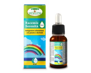 Racemis Serenita gocce 30 ml - integratore con escolzia, passiflora e melissa per rilassamento e sonno