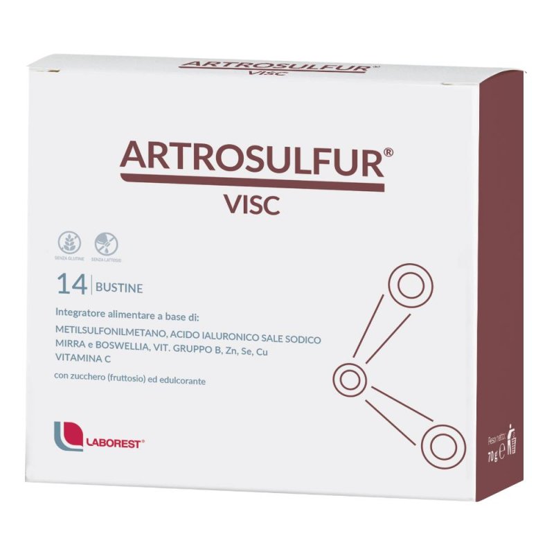 Laborest Italia Artrosulfur Visc Integratore Alimentare 14 Bustine