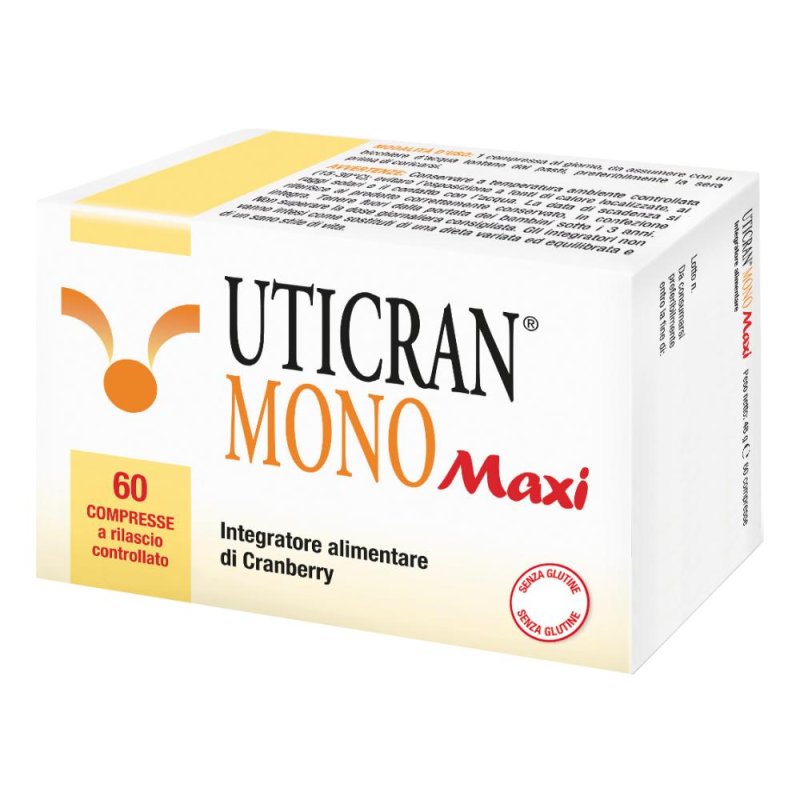 Natural Bradel Uticran Mono 15 Compresse Natural Bradel Uticran Mono 15 Compresse