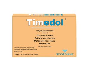 Revalfarma Timedol 20 Compresse Masticabili 1500 Mg