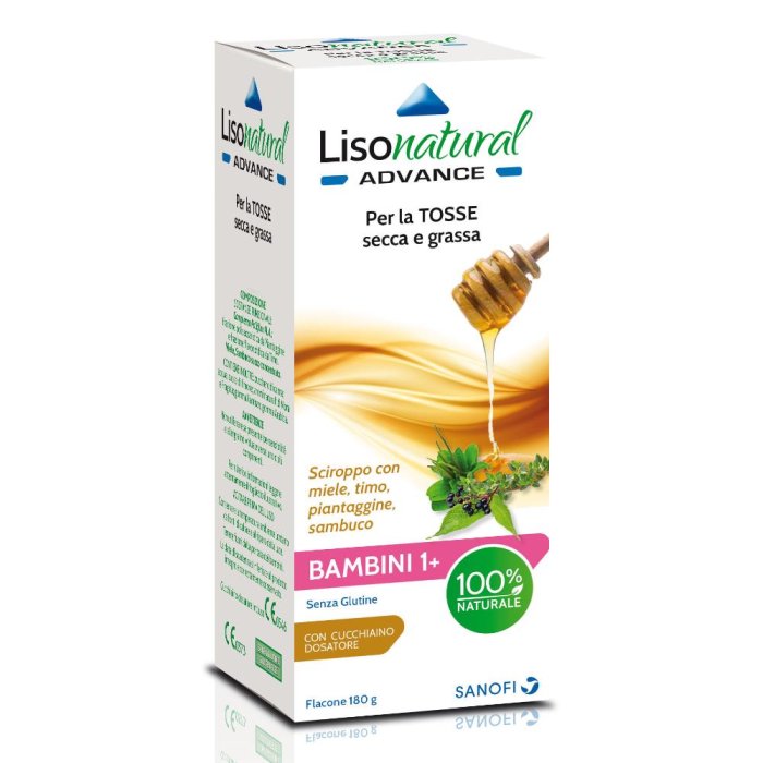 Sanofi Lisonatural Advance Sciroppo Bambini 210ml