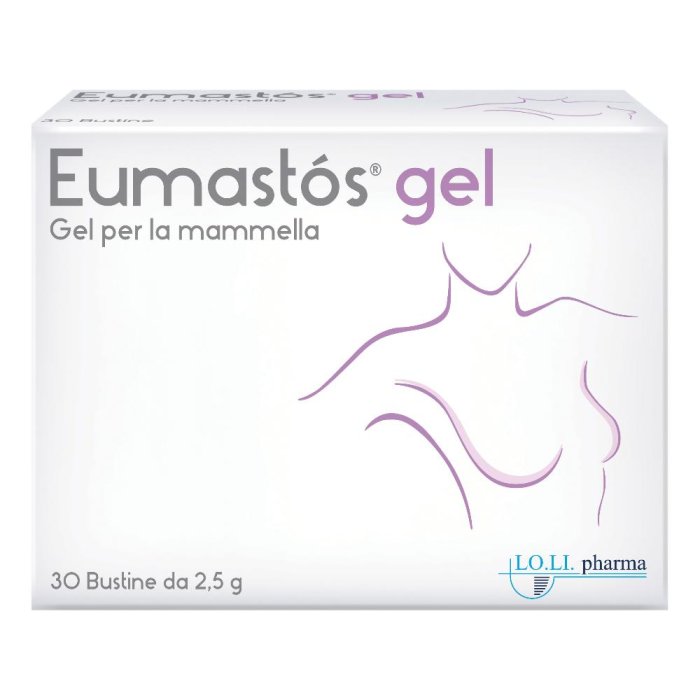 Lo.Li.Pharma Dispositivi Medici Benessere Donna Eumastos Gel Seno 30 Buste Lo.Li.Pharma Dispositivi Medici Benessere Donna Eumastos Gel Seno 30 Buste