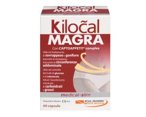 Kilocal Magra 60 Capsule con Captoappetit complex per perdita peso