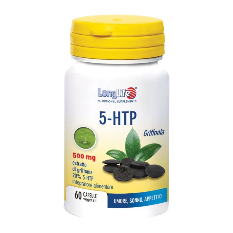 LongLife Sonno e Serenità 5-HTP Idrossitriptofano Integratore 60 Capsule LongLife Sonno e Serenità 5-HTP Idrossitriptofano Integratore 60 Capsule