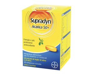 Supradyn  Vitamine e Minerali Ricarica 50+ Over 50 Integratore 30 Compresse