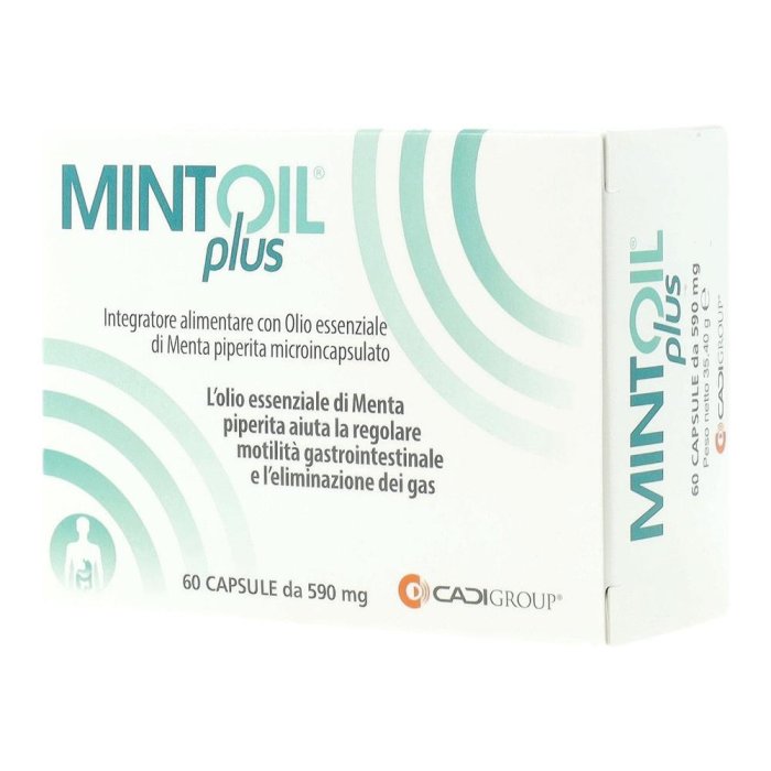 Ca.Di. Group Mintoil Plus Integratore Alimentare 60 Capsule Ca.Di. Group Mintoil Plus Integratore Alimentare 60 Capsule