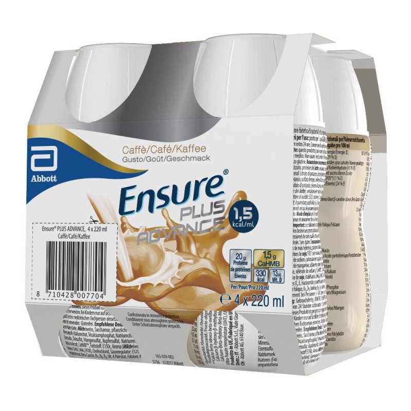 Ensure Plus Advance Caffè 4 x 220 ml Ensure Plus Advance Caffè 4 x 220 ml