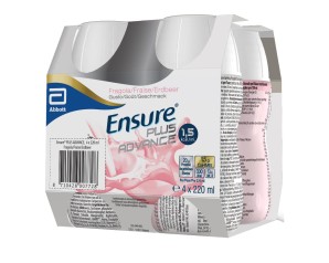 Ensure Plus Advance Fragola 4 x 220 ml