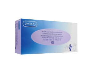 ALVITA GUANTI VINILE S/POLV M