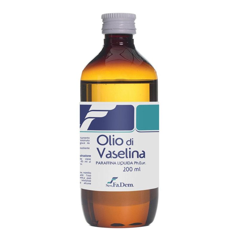 Olio di Vaselina Fadem 250 ml - olio paraffinico per uso dermico Olio di Vaselina Fadem 250 ml - olio paraffinico per uso dermico