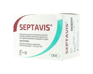 Medivis Septavis 50 Ml + 50 Garze In Tnt Sterili