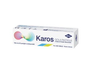 IBSA  Benessere Gola Karos Gola Integratore 20 Pastiglie Orodispersibili