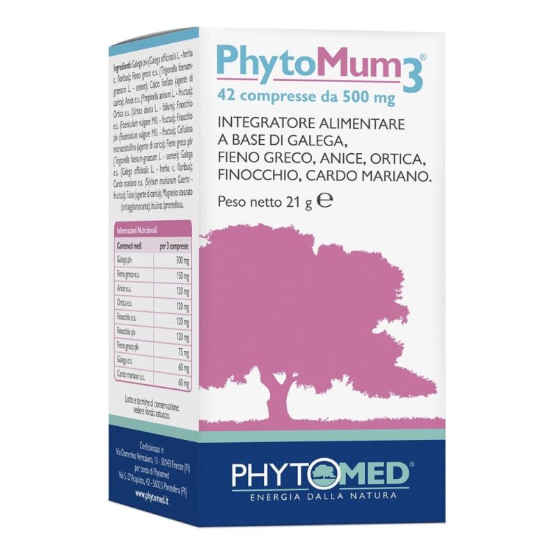 Phytomed Snc Phytomum3 42 Compresse 21 G