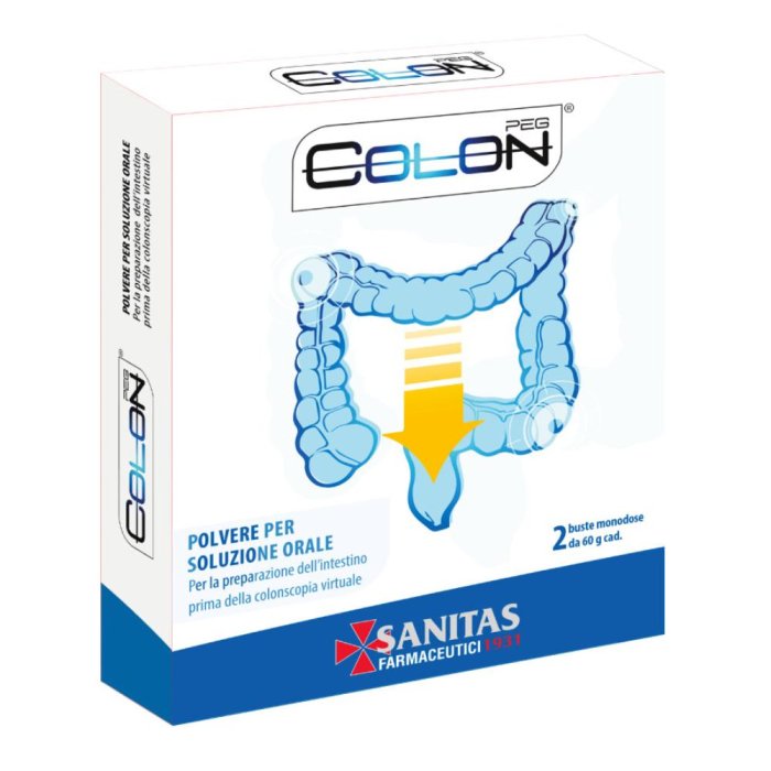 Sanitas Lab.chimico Farm. Colonpeg 2 Buste Da 60 G