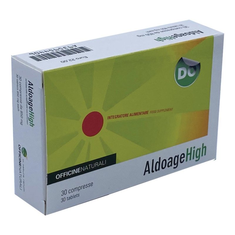 Officine Naturali Aldoage High 30 Compresse 850 Mg Officine Naturali Aldoage High 30 Compresse 850 Mg