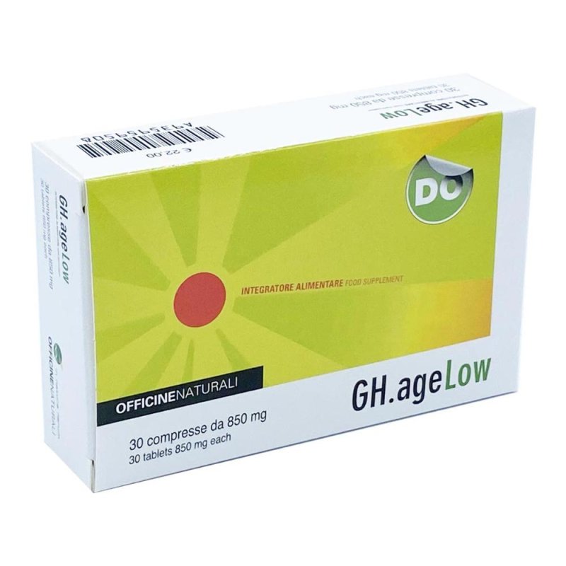 Officine Naturali Gh Age Low 30 Compresse 850 Mg Officine Naturali Gh Age Low 30 Compresse 850 Mg