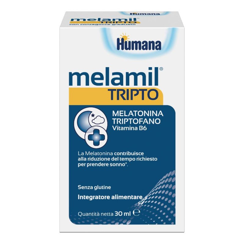Humana Melamil Tripto integratore per l'insonnia 30 ml