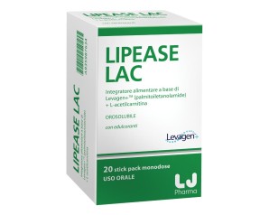 Lj Pharma Lipease Lac 20 Bustine Orosolubili 50 G