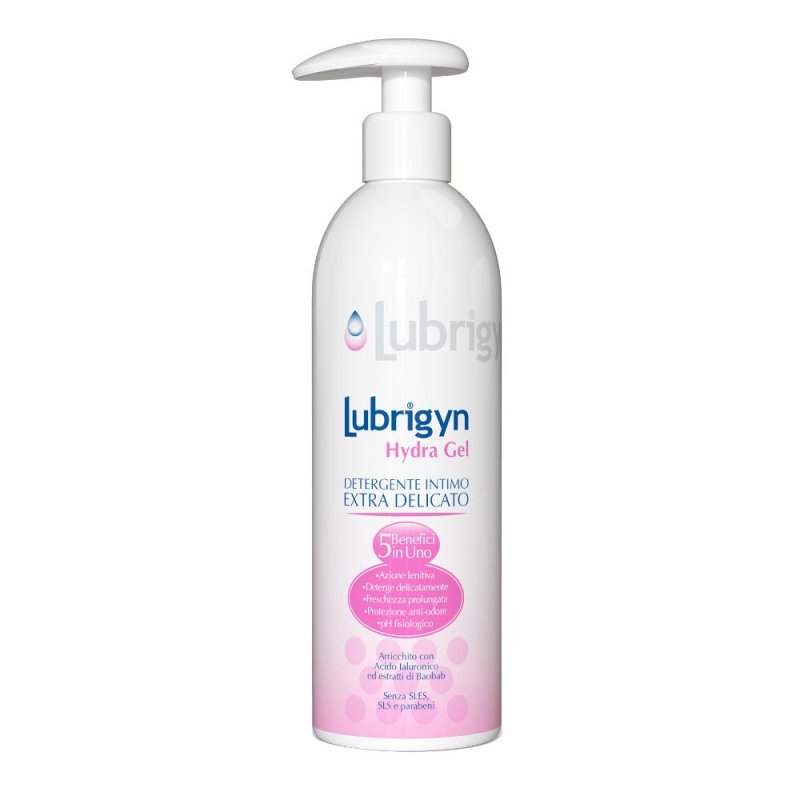 Lubrigyn Hydra Gel Detergente Intimo Extra Delicato 400 ml Lubrigyn Hydra Gel Detergente Intimo Extra Delicato 400 ml