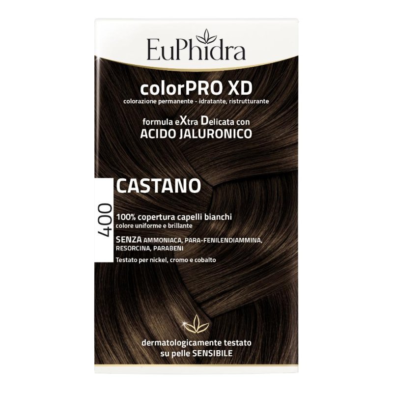 EuPhidra ColorPRO XD Colorazione Extra-Delixata 400 Castano