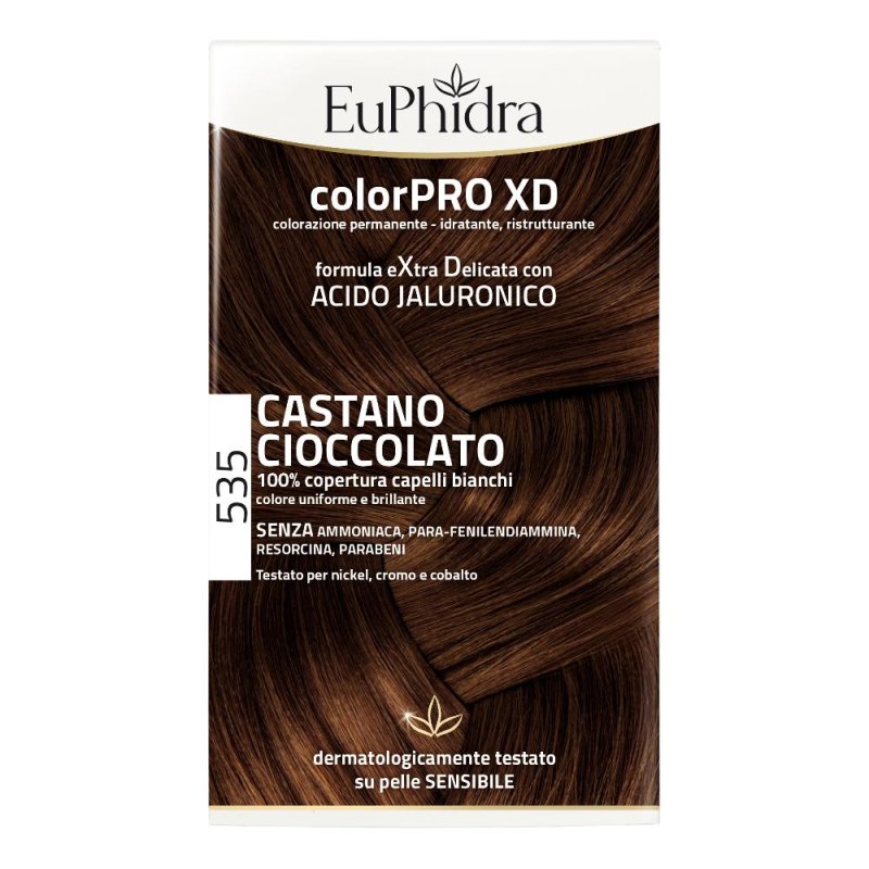 EuPhidra ColorPRO XD Colorazione Extra-Delixata 535 Castano Cioccolato
