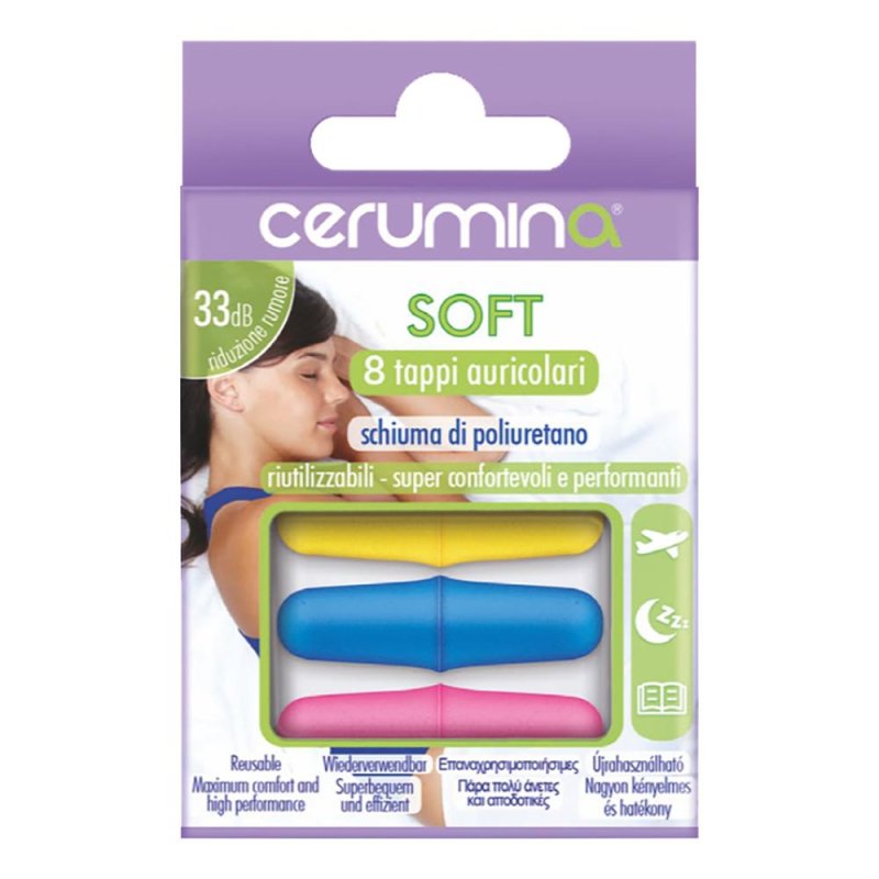CERUMINA Soft 8 Tappi Aur. CERUMINA Soft 8 Tappi Aur.