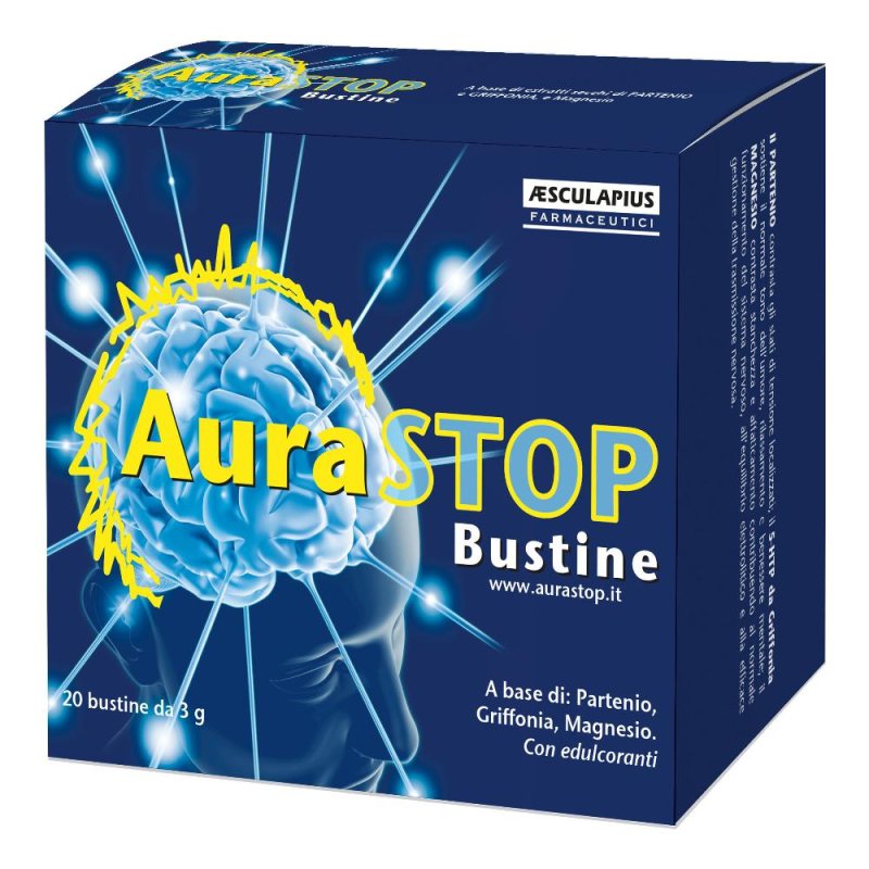 Aesculapius Farmaceutici Aurastop 20 Bustine Da 3 G Aesculapius Farmaceutici Aurastop 20 Bustine Da 3 G