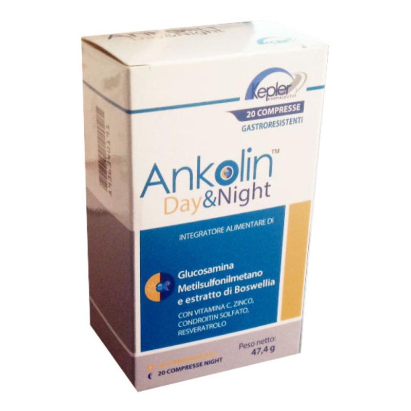 Ankolin Day & Night Integratore Alimentare 40 Compresse Ankolin Day & Night Integratore Alimentare 40 Compresse