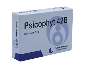 Psicophyt Remedy 42B Integratore Naturale in 4 Tubetti da 1,2 Grammi per il Benessere Emotivo e Psicofisico