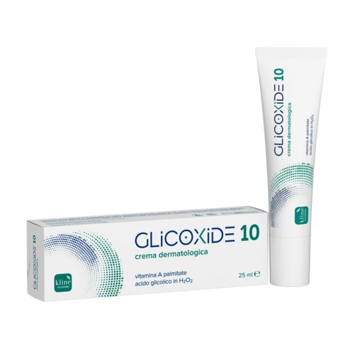 Glicoxide 10 Crema 25 Millilitri Trattamento Esfoliante Idratante per Pelli Secche e Ispessite Glicoxide 10 Crema 25 Millilitri Trattamento Esfoliante Idratante per Pelli Secche e Ispessite