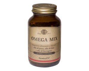 Solgar  Colesterolo Trigliceridi Omega Mix Integratore Alimentare 60 Perle