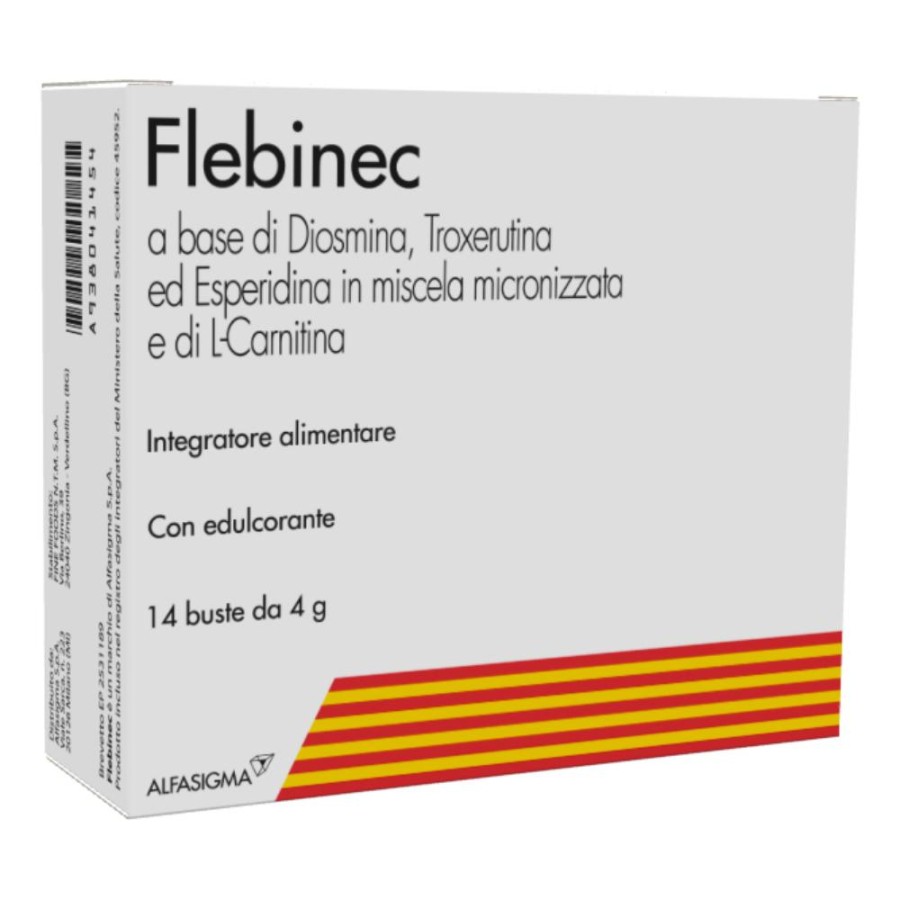  Flebinec integratore alimentare 14 Bustine