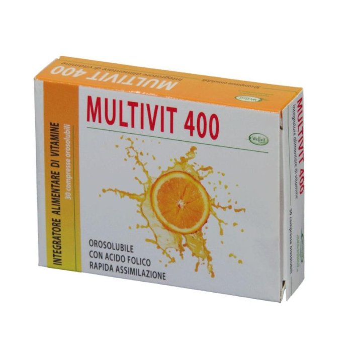 Wellvit Multivit400 30 Compresse Wellvit Multivit400 30 Compresse