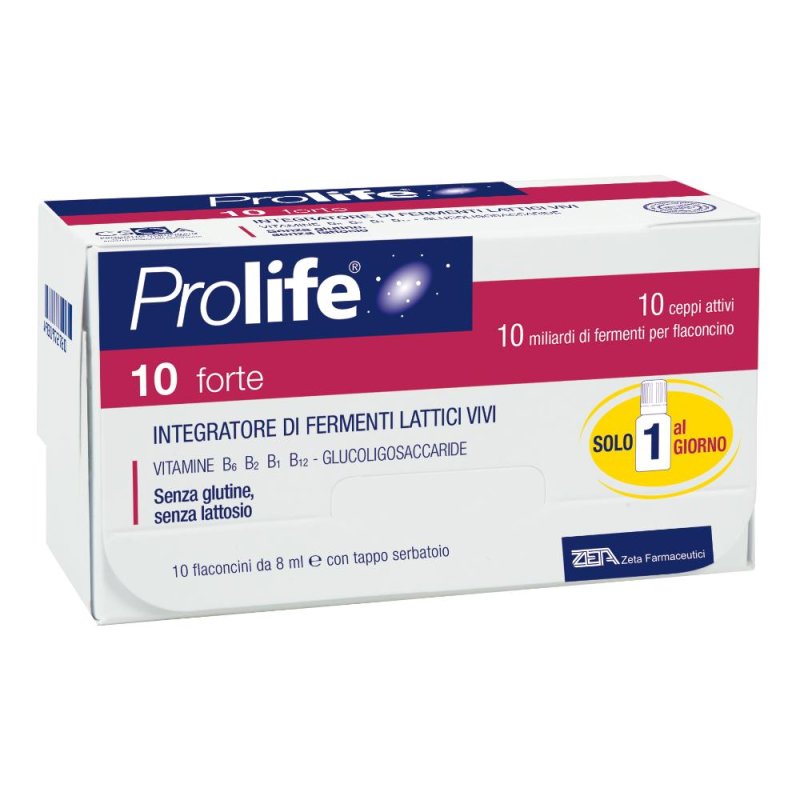 Prolife 10 Miliardi 10 Flaconcini Da 8 Ml