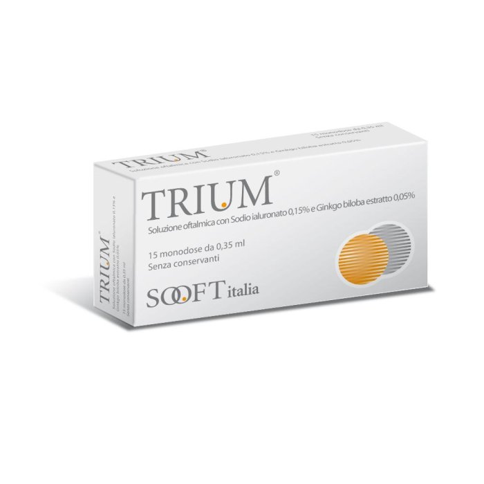 Sooft Italia Salute degli Occhi Trium Collirio Rigenerante 15 Flaconcini Sooft Italia Salute degli Occhi Trium Collirio Rigenerante 15 Flaconcini