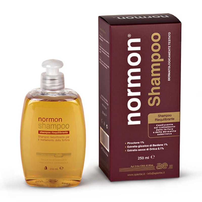 Normon Shampoo Riequilibrante Antiforfora 250 ml - trattamento forfora e dermatite seborroica