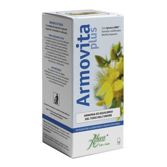 Aboca Armovita Plus Integratore Alimentare 100 Opercoli Aboca Armovita Plus Integratore Alimentare 100 Opercoli
