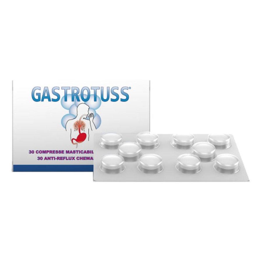 DMG Italia Dispositivi Medici Stomaco Gastrotuss Antireflusso 30 Compresse DMG Italia Dispositivi Medici Stomaco Gastrotuss Antireflusso 30 Compresse