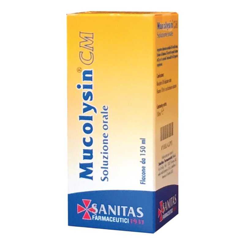 MUCOLYSIN CM SOL ORALE 150ML MUCOLYSIN CM SOL ORALE 150ML