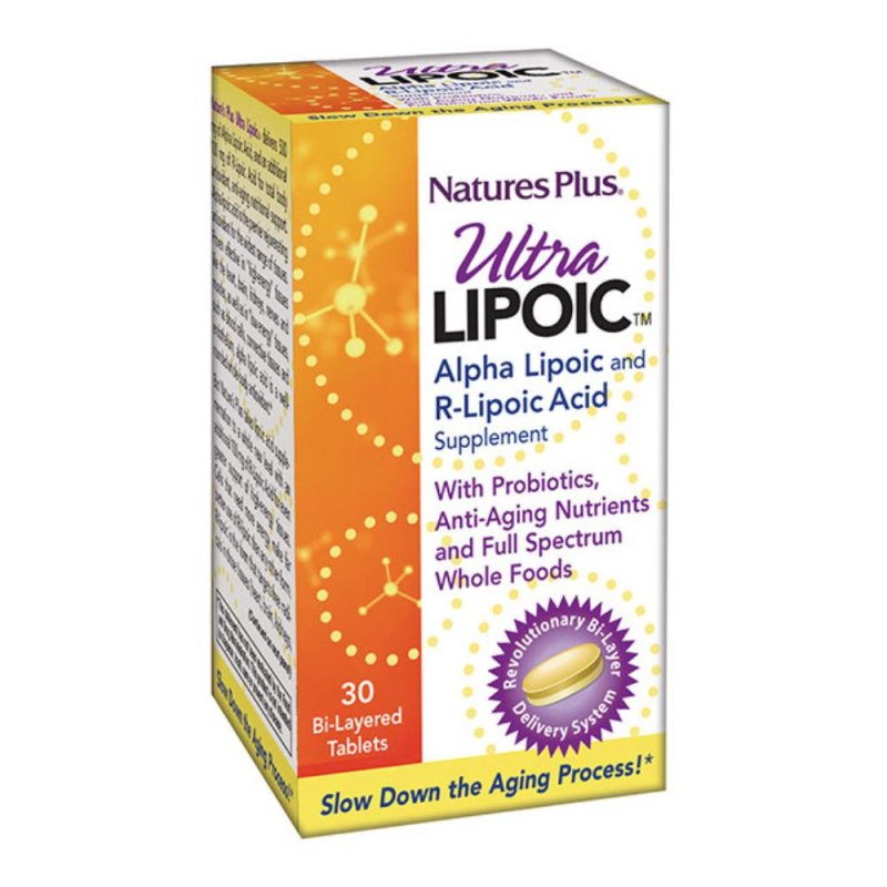 Ultra Lipoic Acid 30 tavolette - integratore di acido alfa lipoico