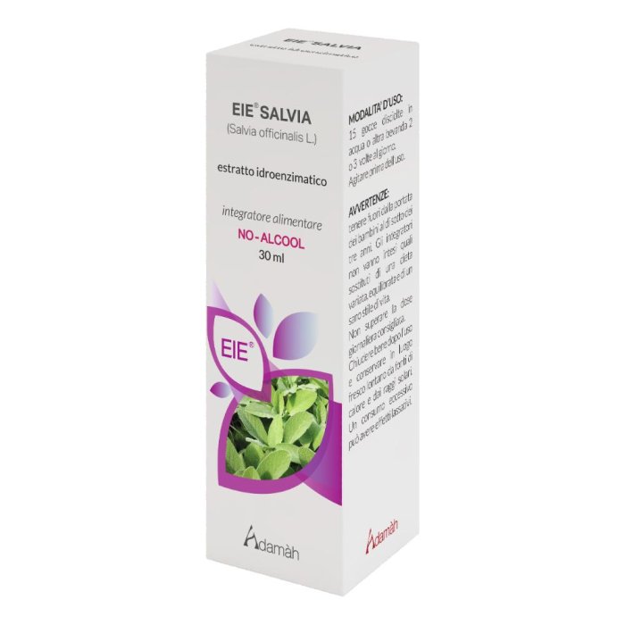 Adamah EIE - Salvia Integratore Alimentare Estratto IdroEnzimatico 30 ml Adamah EIE - Salvia Integratore Alimentare Estratto IdroEnzimatico 30 ml