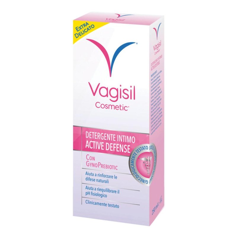 Vagisil Detergente Intimo Active Defense Con GynoPrebiotic 250 ml Vagisil Detergente Intimo Active Defense Con GynoPrebiotic 250 ml