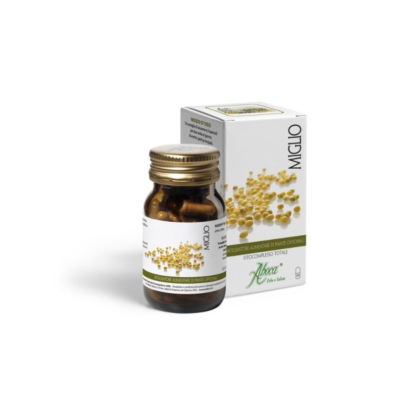 Aboca Miglio Concentrato Totale Integratore Alimentare 50 Opercoli Aboca Miglio Concentrato Totale Integratore Alimentare 50 Opercoli