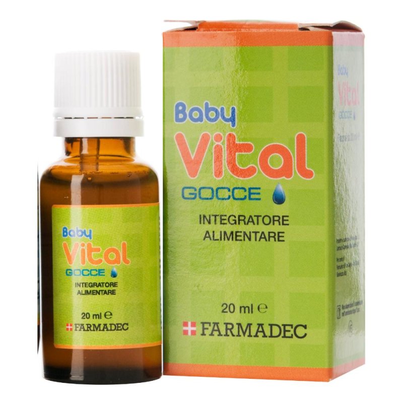 Farmadec Di Pasquale De Ceglia Babyvital Gocce 20 Ml Farmadec Di Pasquale De Ceglia Babyvital Gocce 20 Ml