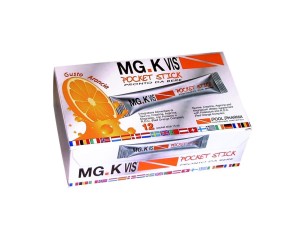 MGK VIS  Sali Minerali Integratore in Soluzione 12 Pocket Stick Arancia