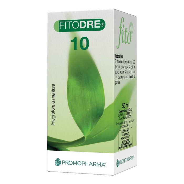 Fitodre 10 gocce 50 ml - integratore drenante in gocce