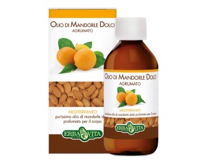 Erba Vita Olio Di Mandorle Dolci Agrumato Mediterraneo 250 ml