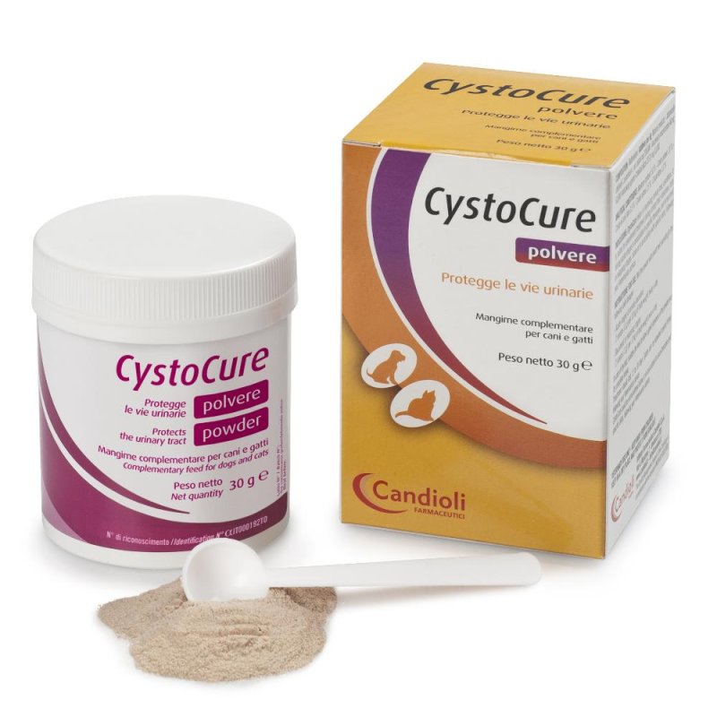 Candioli Animali Domestici Cystocure Cani Gatti Mangime Polvere 30 g Candioli Animali Domestici Cystocure Cani Gatti Mangime Polvere 30 g