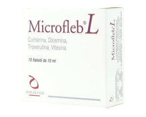 Omikron Microfleb L Integratore alimentare 10 Fiale 10 ml