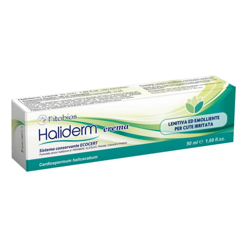 Fitobios Haliderm Crema Lenitiva Emolliente 50 ml